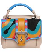 Paula Cademartori Dun Dun Leather & Suede Shoulder Bag - Lyst