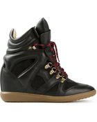 Isabel Marant 'Buck' Hi-Top Sneakers - Lyst