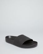 Hunter Open Toe Slide Sandals - Moustache - Lyst