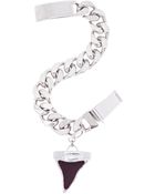 Givenchy Silver-Tone Ponyskin Shark Tooth Bracelet - Lyst