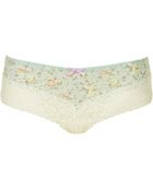 Topshop Womens Low Rise Ladypants Mint - Lyst