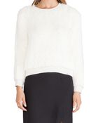 Milly Knitted Rabbit Fur Sweater - Lyst