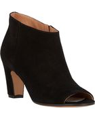 Maison Martin Margiela Peep-Toe Ankle Boots - Lyst