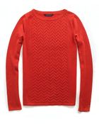 Tommy Hilfiger Long Sleeve Sweater - Lyst