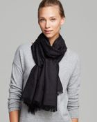 Tory Burch All-Over T Jacquard Scarf - Lyst