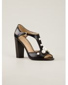 Moschino Cheap & Chic Peep Toe Sandal - Lyst