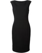 Emilio Pucci Fitted Shift Dress - Lyst