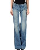 Genetic Denim Denim Trousers - Lyst