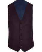 River Island Purple Waistcoat - Lyst
