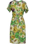 Blumarine Short Dress - Lyst