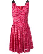 Marc By Marc Jacobs 'Cas' Floral Print Dress - Lyst