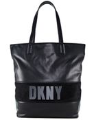 DKNY Letter Tote - Lyst