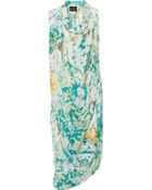 Vivienne Westwood Anglomania Printed Cady Dress - Lyst