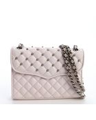 Rebecca Minkoff Pale Pink Quilted Leather 'Mini Affair' Shoulder Bag - Lyst