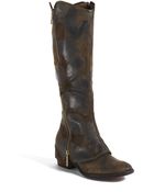 Donald J Pliner Vintage Suede Boots - Lyst