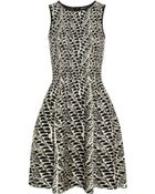 Issa Stretch-Knit Dress - Lyst