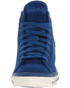 diesel blue trainers