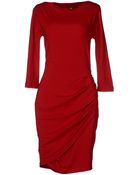 Carven Short Dress - Lyst