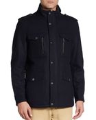 Michael Kors Wool-Blend Field Jacket - Lyst