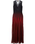 Roberto Cavalli Jacquard Knit Gown - Lyst