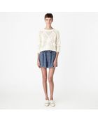 Steven Alan Willa Crew Neck Sweater - Lyst