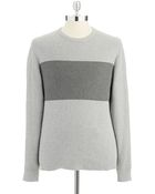 Calvin Klein Jeans Long Sleeved Ribbed Striped Shirt - Lyst