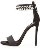 Giuseppe Zanotti Crystal-Embellished Strap Sandal - Lyst