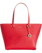DKNY Bryant Park Saffiano Shopper - Lyst