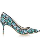 J.Crew + Sophia Webster Printed Twill Pumps - Lyst