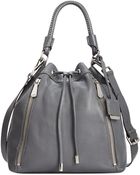 Kenneth Cole No Slouch Drawstring Bag - Lyst