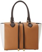 Michael Kors Large Miranda Color Block Tote - Lyst