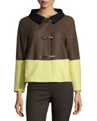 M Missoni Colorblock Knit Jacket - Lyst