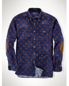 Polo Ralph Lauren Horse-Print Sport Shirt - Lyst