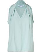 Diane von Furstenberg Artic Ice Reagan Top - Lyst