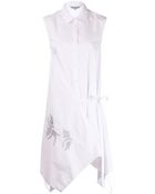 Maiyet Wrap Shirt Dress - Lyst