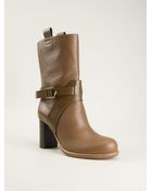Chloé Mid-Calf Boots - Lyst