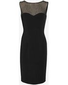 L'Agence Embellished Fitted Dress - Lyst