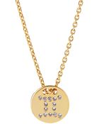 Gorjana Astrology Shimmer Disc Necklace - Lyst