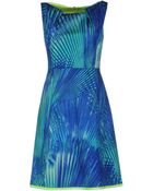 Elie Tahari Short Dress - Lyst