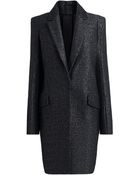Amanda Wakeley Yumiko Wool Crombie Coat - Lyst