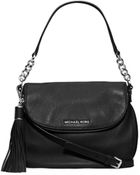 Michael Kors Bedford Leather Medium Shoulder Bag - Lyst