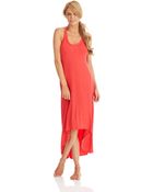 Robin Piccone Halter Hi Lo Dress - Lyst