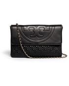 Tory Burch Fleming' Quilted Leather Bag - Lyst