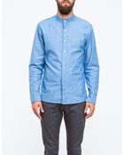 Steven Alan Band Collar Explorer Shirt - Lyst