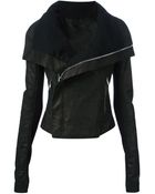 Rick Owens Biker Jacket - Lyst