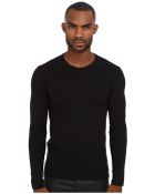 Versace Iconic L/S Crew Neck Tee - Lyst