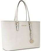 MICHAEL Michael Kors Medium Jet Set Travel Tote - Lyst