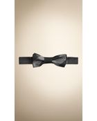 Burberry Check Silk Bow Tie - Lyst