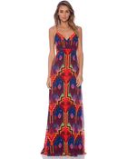 Mara Hoffman Cross Over Slip Gown - Lyst
