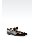 Emporio Armani Ballet Flats - Lyst